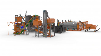 Linie procesare gunoi grajd 10-12 tone/zi – granulare îngrășământ organic 500–600 kg/h linie procesare gunoi grajd 10-12 t zi - granule ingrasamant organic 500-600 kg h2