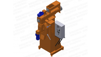 Masina presa peleti paie rumegus "PellTech" model: GRD-0.5