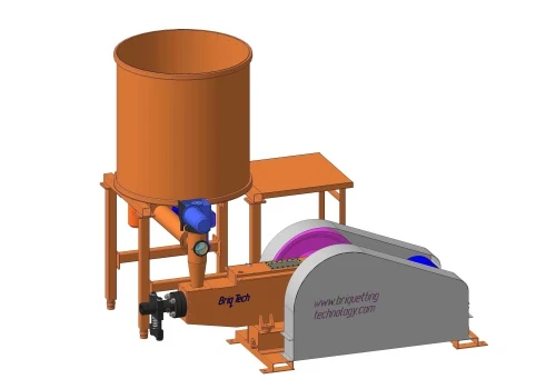 presa brichetare bt-060-400